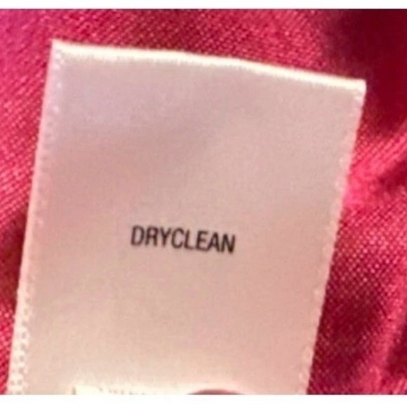 Merona Women's grey Double-Breasted Peacoat with hot pink liner. Excellent cond - Picture 5 of 5